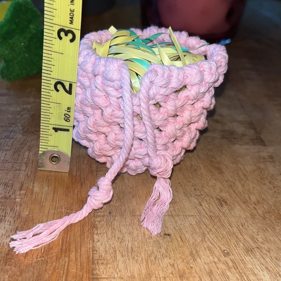 Macrame Mini Pod - Basket - Picture 5 of 6